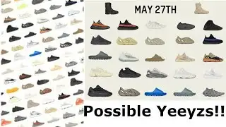 HUGE possible Adidas Yeezy releases!!!!
