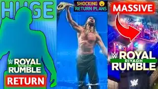 | HUGE Royal Rumble Return😵| SHOCKING😮Seth Rollins Return Plans😱| Massive Rumble Stage | WWE News