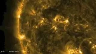 Huge Solar Eruptions on the Backside | S0 News Sept 2, 2014