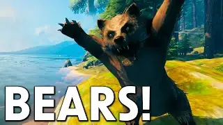HUGE Valheim Update - Bears, Building, Combat!