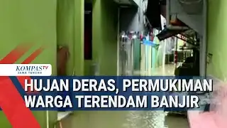 Hujan Deras, Jalan DI Panjaitan Macet Imbas Banjir