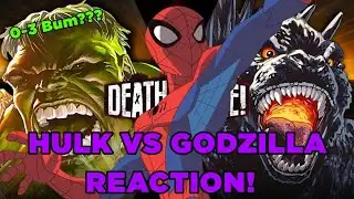 "Hulk vs Godzilla | DEATH BATTLE!" Reaction Video!