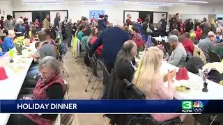 Hundreds attend Christmas Eve dinner in Davis