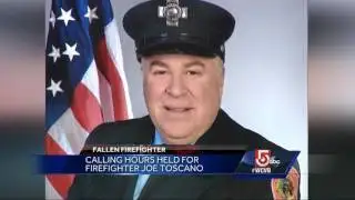 Hundreds attend fallen firefighter