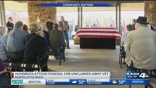 Hundreds Attend Funeral for Unclaimed Army Veteran