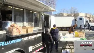 Hundreds flock to ‘Loving Through Feeding’ meal giveaway in Greenville