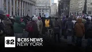 Hundreds in NYC participate in anti-ICE nationwide shutdown demonstration