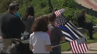Hundreds line streets to say goodbye to Cobb County Deputy Jonathan Koleski