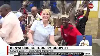 Hundreds of tourists arrive at the Kenyan Coast
