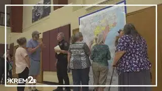 Hundreds seek answers at Sunset Fire meeting in Sandpoint Monday night