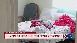 Hundreds seek shelter from Red Cross