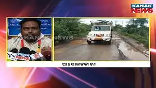 Hunger Strike Demanding Road Construction In Kalahandi