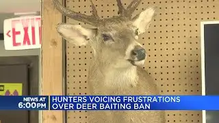 Hunters voicing frustrations over deer baiting ban