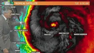 Hurricane Dorian: 6 a.m. Tuesday update