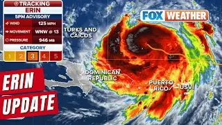 Hurricane Erin Barrels Across Atlantic, Lashing Caribbean