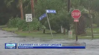Hurricane Florence makes exit, leaving battered communities behind