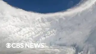 Hurricane Hunters capture video from inside Hurricane Melissa