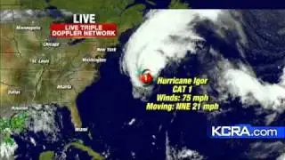 Hurricane Igor Losing Steam