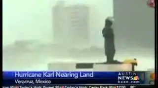 Hurricane Karl to hand land