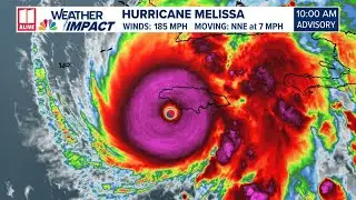 Hurricane Melissa live stream tracker | Latest forecast, path, models for Jamaica