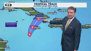 Hurricane Melissa tracker: Latest Jamaica forecast, models, category and path