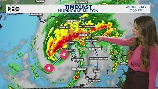 Hurricane Milton update: New forecast, path, landfall timing Wednesday