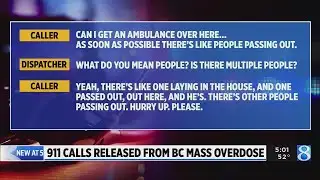 ‘Hurry up, please’: Mass overdose 911 callers praised