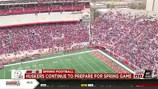 Huskers continue to prepare for spring game