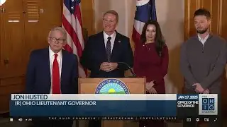 Husted announce as DeWine