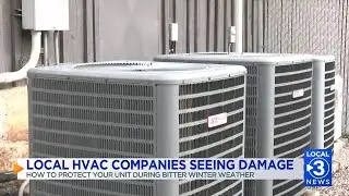 HVAC company shares ways to protect units in freezing temperatures