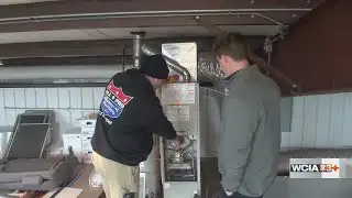 HVAC repair demand skyrockets amid winter weather in Central IL