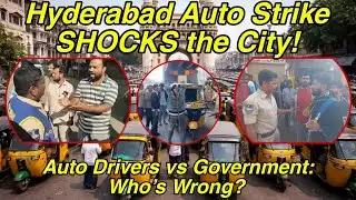 Hyderabad Auto Strike: Awam Pareshan, Drivers Majboor | Asal Sach Kya Hai?