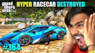HYPER SUPERCAR DESTROYED | GTA 5 GAMEPLAY | TECNO GAMERZ | #164