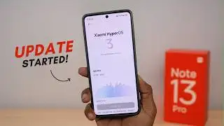 HyperOS 3.0 Update Finally Started for Redmi Note 13 Pro 5G! (But There