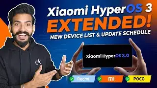 HyperOS 3 Update List: Xiaomi 14, POCO F7 & More Before Year End