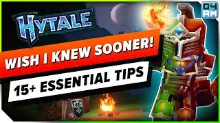 Hytale +15 THINGS I WISH I Knew Sooner! Essential Tips & Tricks