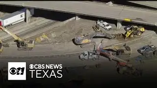I-30 in downtown Dallas closed in both direction for second time due to construction project