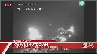 I-70 westbound shut down