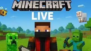 i am play minecraft in live steam!!