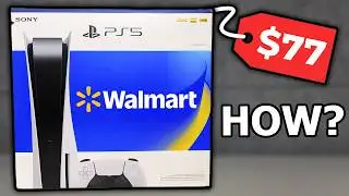 I bought a $77 PS5 from Walmart... 🤨