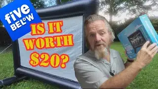 I Bought an Inflatable Projector Screen from Five Below