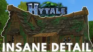 I Built A Fantasy Cottage In Hytale With INSANE Detail!