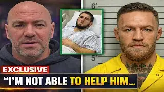 “I Can’t Help Him!” — Dana White BREAKS SILENCE After Conor McGregor’s Shocking Incident With Islam