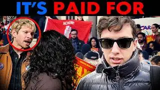 I Caught Him Paying Protestors