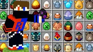 I Collected All New Spawn Egg in Minecraft