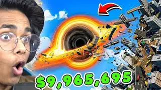 I Evolved A BLACK HOLE To MAX LEVEL!