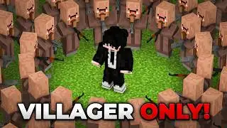 I Found VILLAGER CITY In Minecraft...!