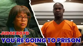 "I Just Turned 30..." Judge Boyd Sends Him to Prison for 2 Years! (Heartbreaking Talk)