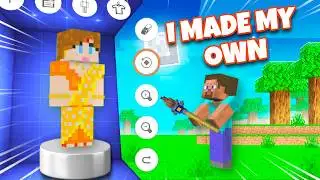 I MADE MY OWN SKIN IN MINECRAFT 😱