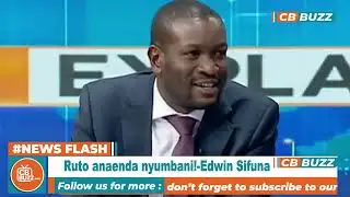 I Miss Raila Odinga || Edwin sifuna crying on Citizen Tv.